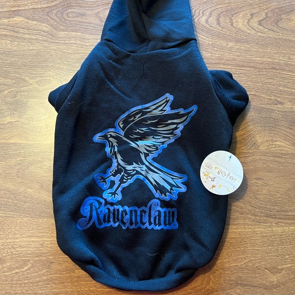Wizarding World Of Harry Potter Ravenclaw Pet Dog Hoodie Size M Medium NWT